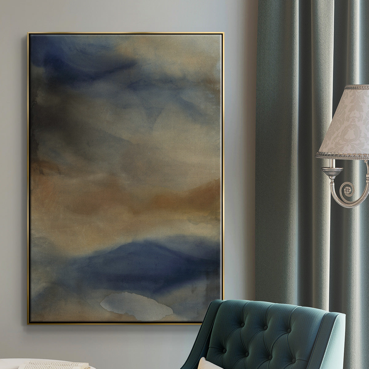 Reflection - Floater Framed Canvas Print