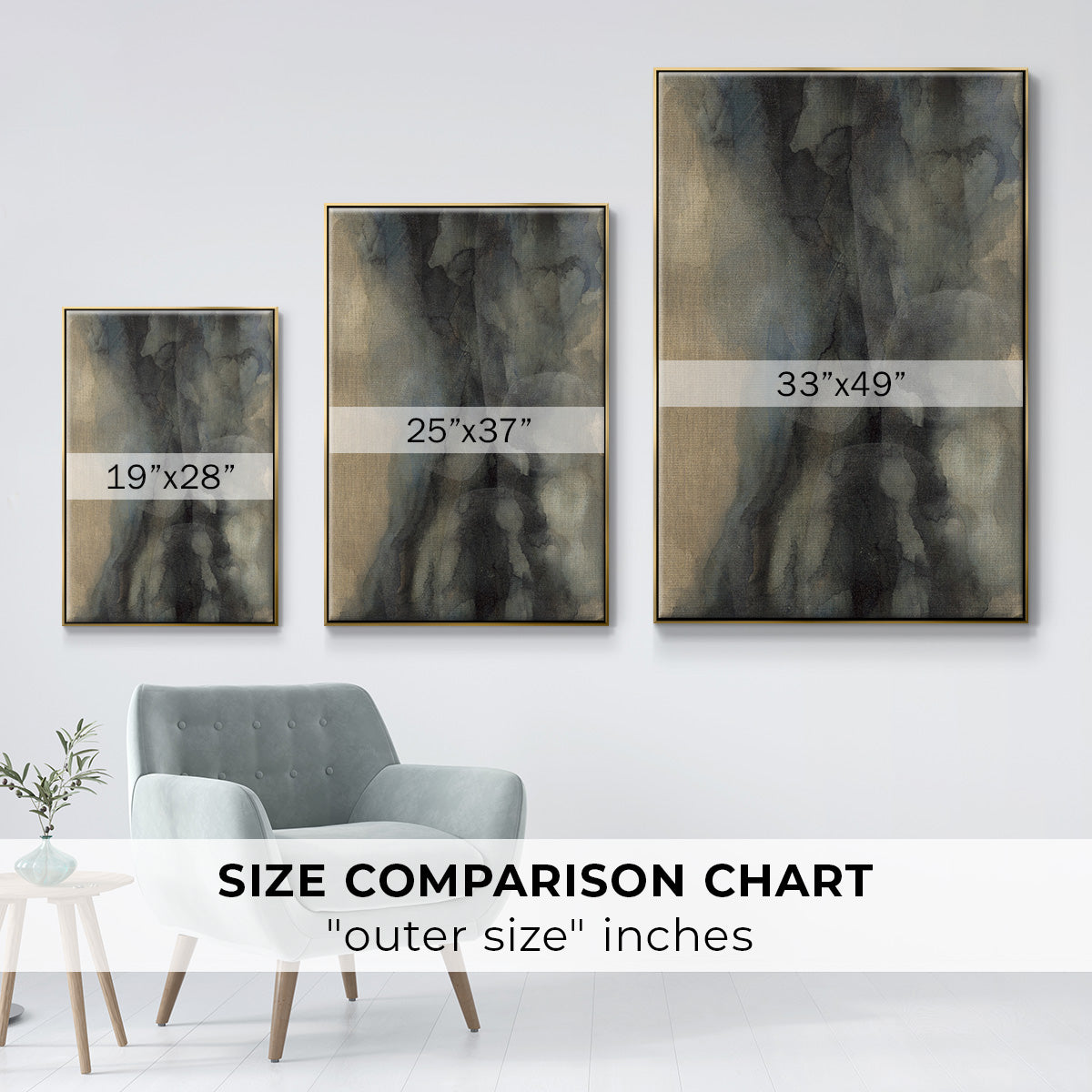 The Winter - Floater Framed Canvas Print
