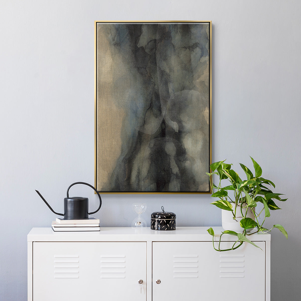 The Winter - Floater Framed Canvas Print