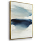 Waves I - Floater Framed Canvas Print