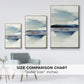 Waves I - Floater Framed Canvas Print