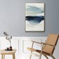 Waves I - Floater Framed Canvas Print