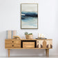 Waves II - Floater Framed Canvas Print