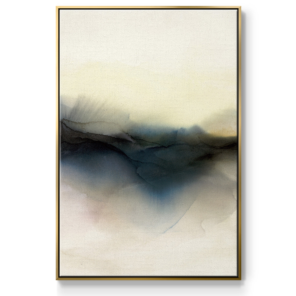 Continuum I - Floater Framed Canvas Print