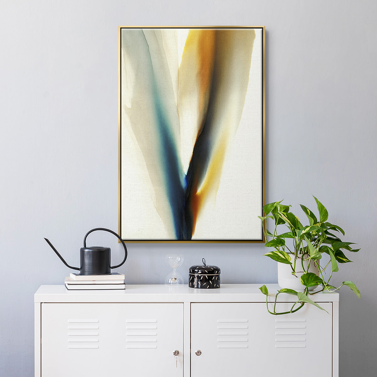 Surreal Tendencies - Floater Framed Canvas Print