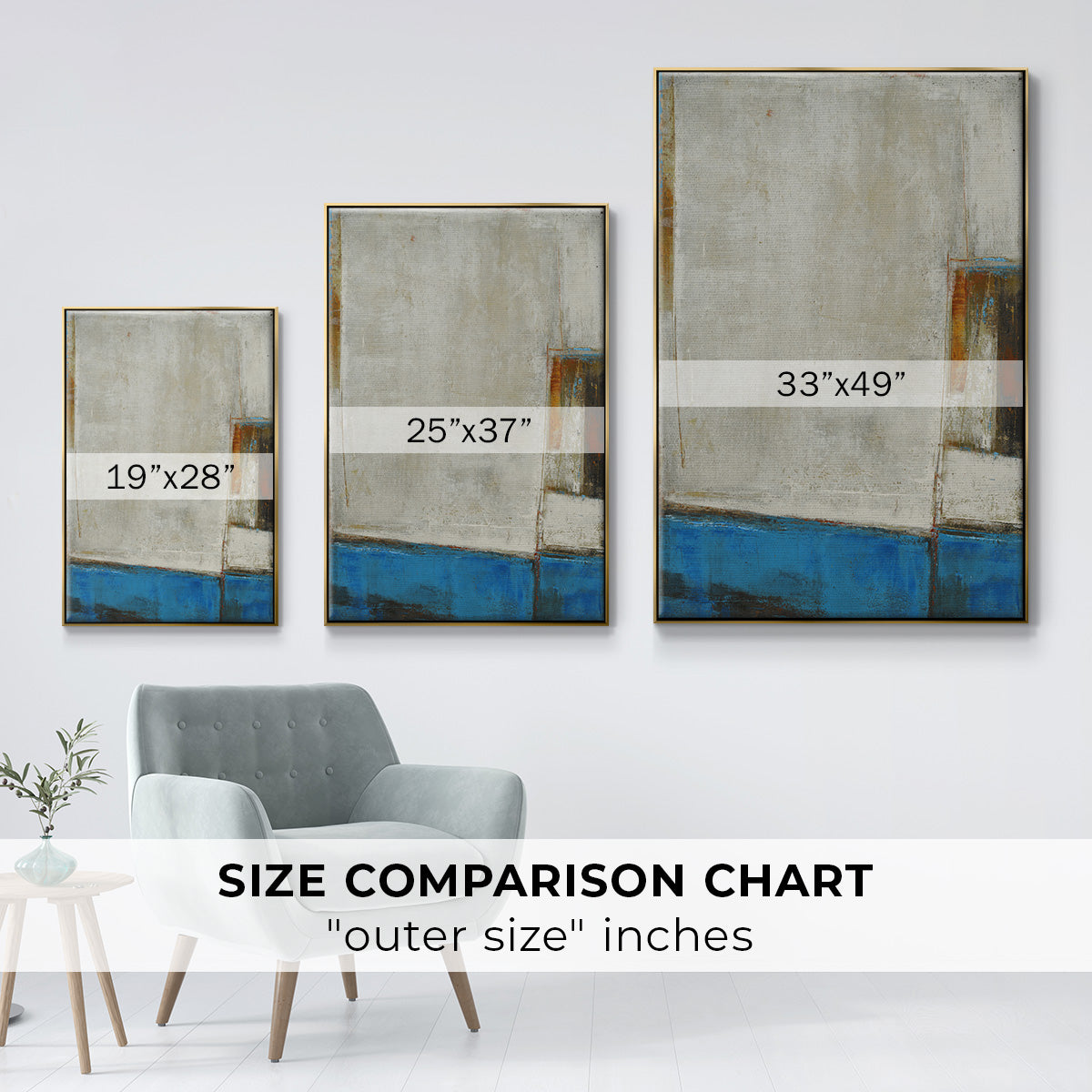 A Warped Window - Floater Framed Canvas Print