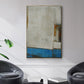 A Warped Window - Floater Framed Canvas Print