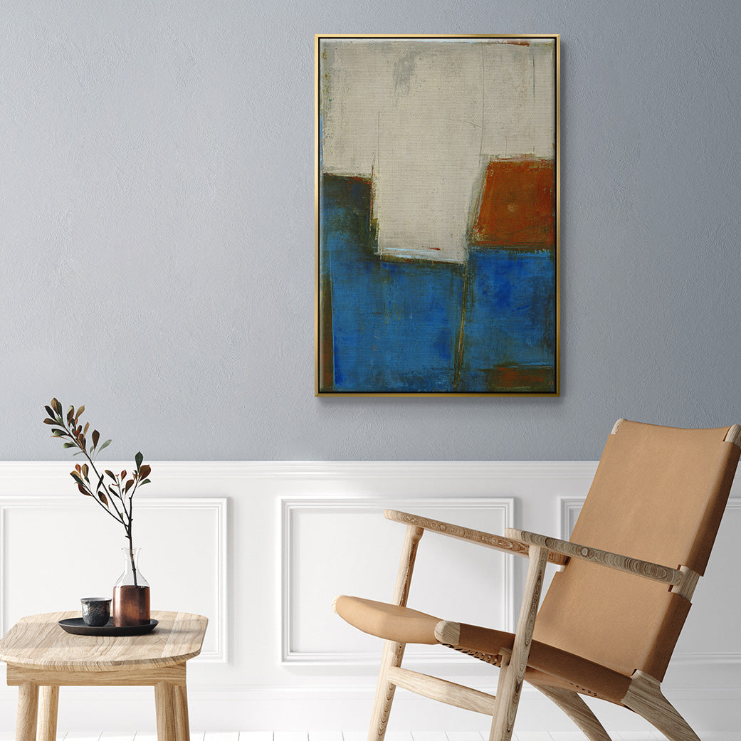 Complex Thought - Floater Framed Canvas Print