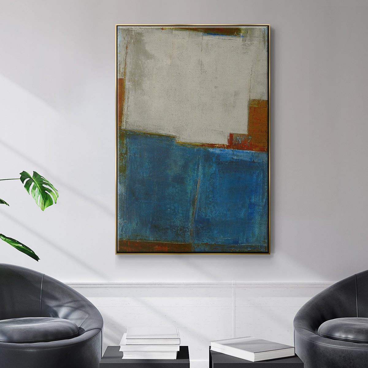 Steady Moves - Floater Framed Canvas Print