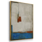 Take that Road - Floater Framed Canvas Print