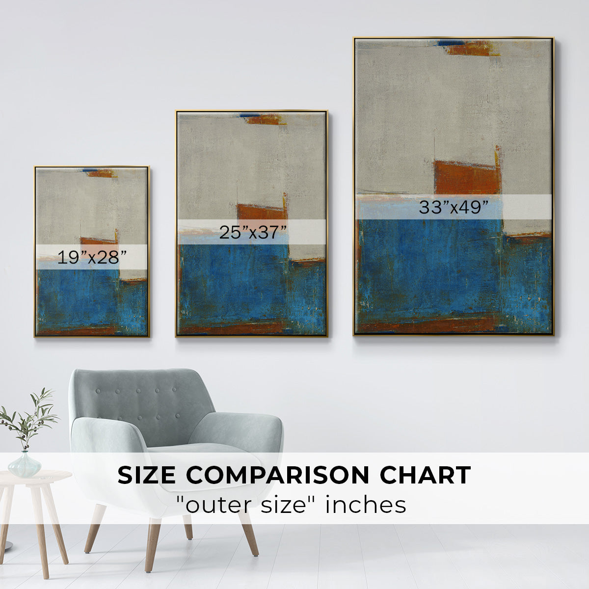 Sunset for Somebody - Floater Framed Canvas Print