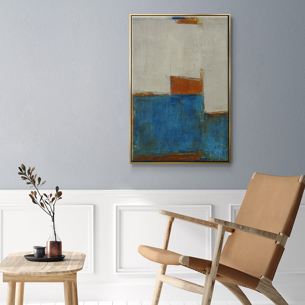 Sunset for Somebody - Floater Framed Canvas Print