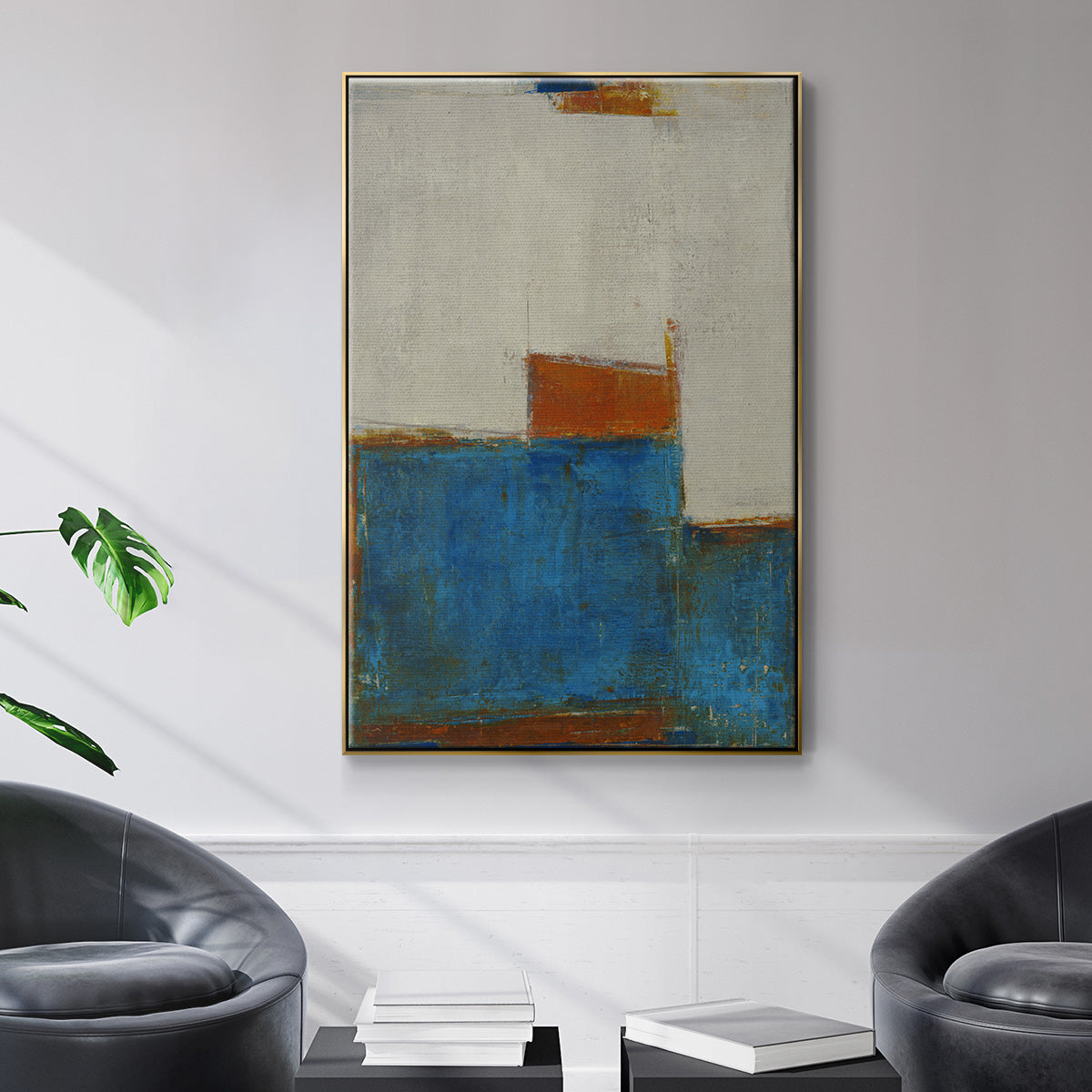 Sunset for Somebody - Floater Framed Canvas Print