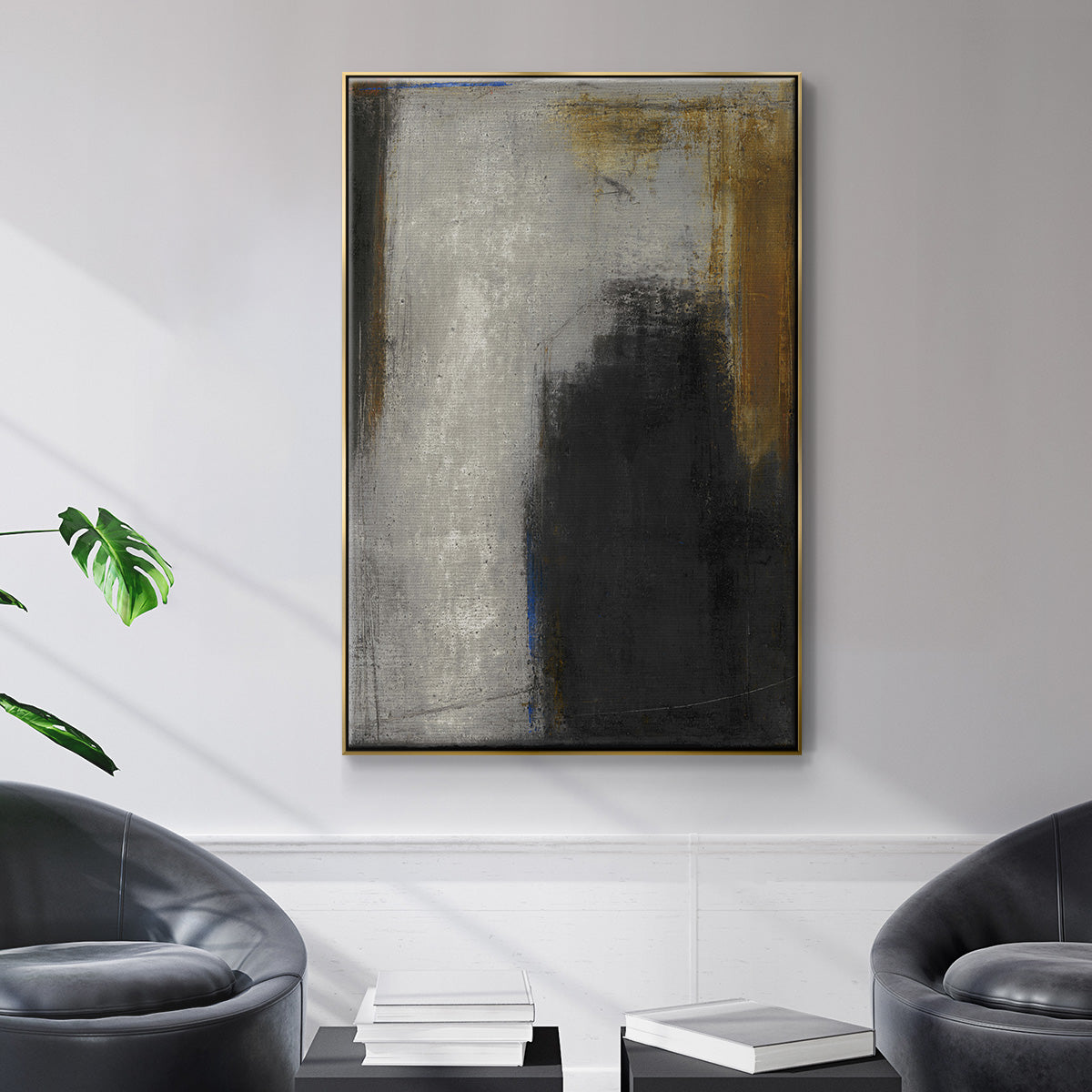 On My Way to Lately - Floater Framed Canvas Print