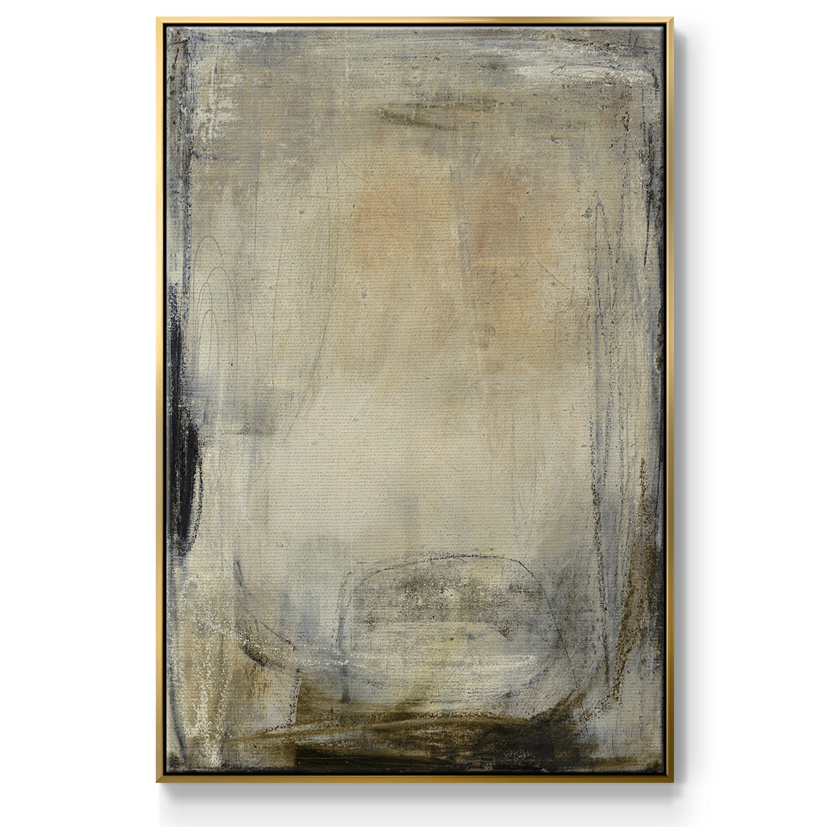 This is the Picture - Floater Framed Canvas Print
