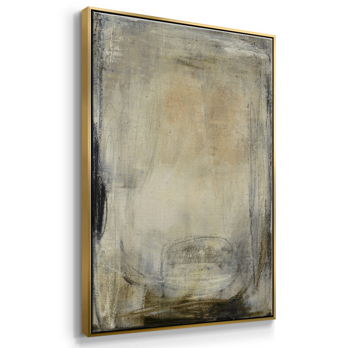 This is the Picture - Floater Framed Canvas Print