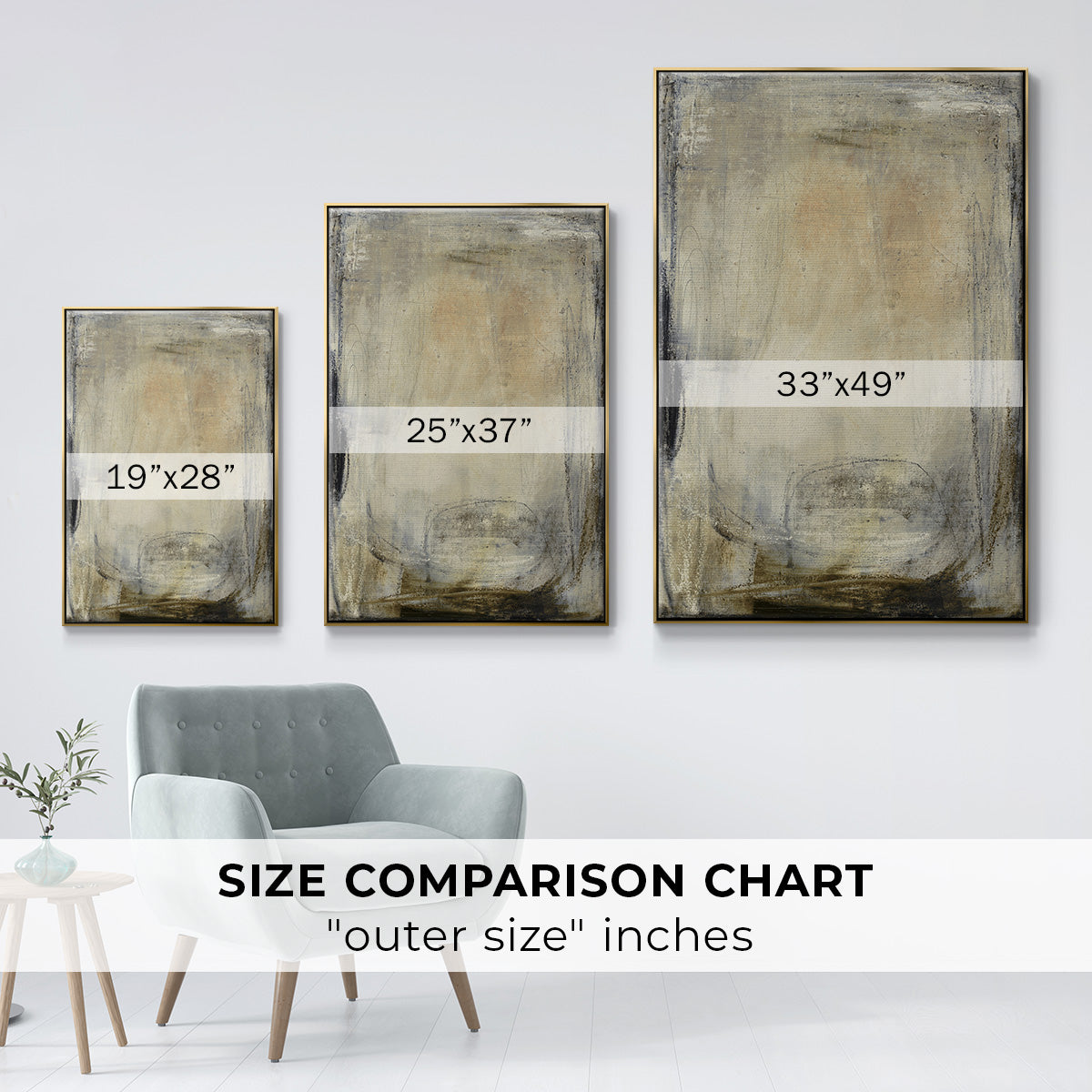 This is the Picture - Floater Framed Canvas Print