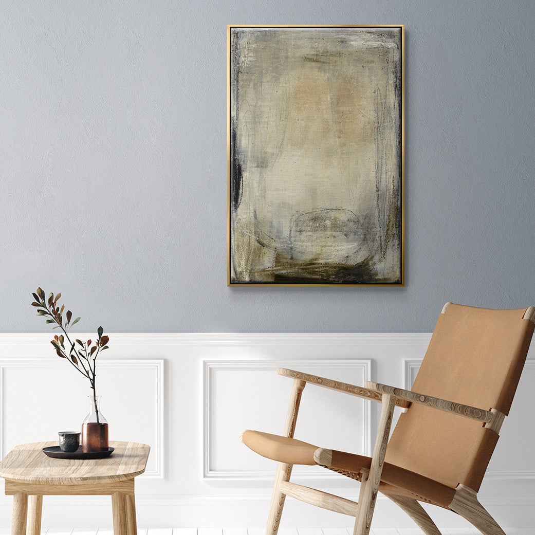This is the Picture - Floater Framed Canvas Print