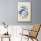 Betta II - Floater Framed Canvas Print