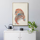 Betta III - Floater Framed Canvas Print