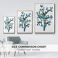 Sea Coral I - Floater Framed Canvas Print