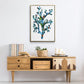 Sea Coral I - Floater Framed Canvas Print