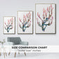 Sea Coral II - Floater Framed Canvas Print