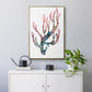 Sea Coral II - Floater Framed Canvas Print