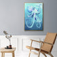 Octopus - Floater Framed Canvas Print