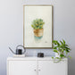 Succulent II - Floater Framed Canvas Print