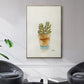 Succulent III - Floater Framed Canvas Print