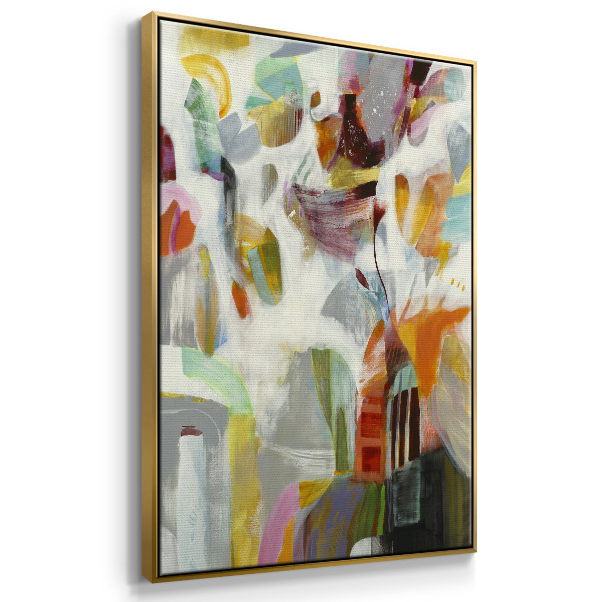 Renewal - Floater Framed Canvas Print