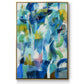 Green Passage - Floater Framed Canvas Print