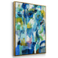 Green Passage - Floater Framed Canvas Print