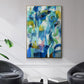Green Passage - Floater Framed Canvas Print