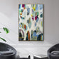 Interaction - Floater Framed Canvas Print