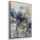 Meadow Saffron I - Floater Framed Canvas Print