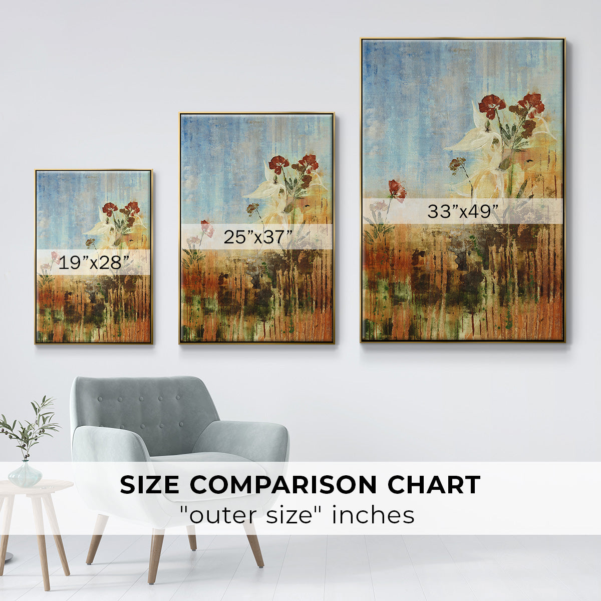 Dedicated to Spring - Floater Framed Canvas Print