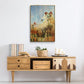 Dedicated to Spring - Floater Framed Canvas Print