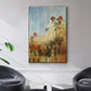 Dedicated to Spring - Floater Framed Canvas Print