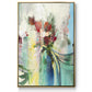 Celebration I - Floater Framed Canvas Print