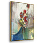 Celebration II - Floater Framed Canvas Print