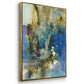 Immerge I - Floater Framed Canvas Print