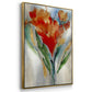 Wild Flower Bouquet - Floater Framed Canvas Print