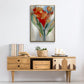 Wild Flower Bouquet - Floater Framed Canvas Print