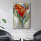Wild Flower Bouquet - Floater Framed Canvas Print