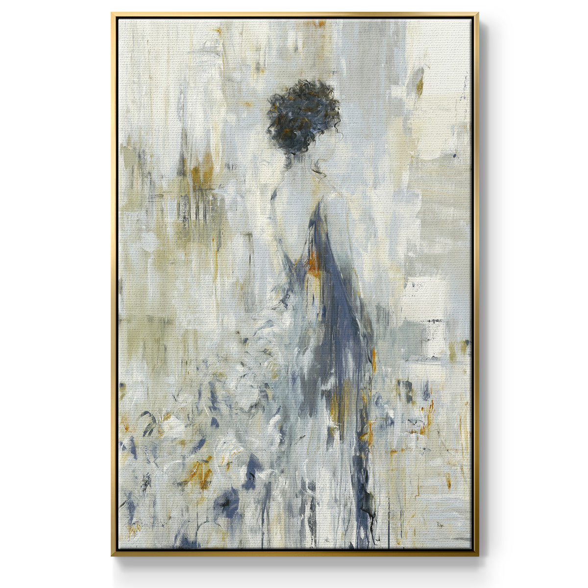 Fond Reflections - Floater Framed Canvas Print