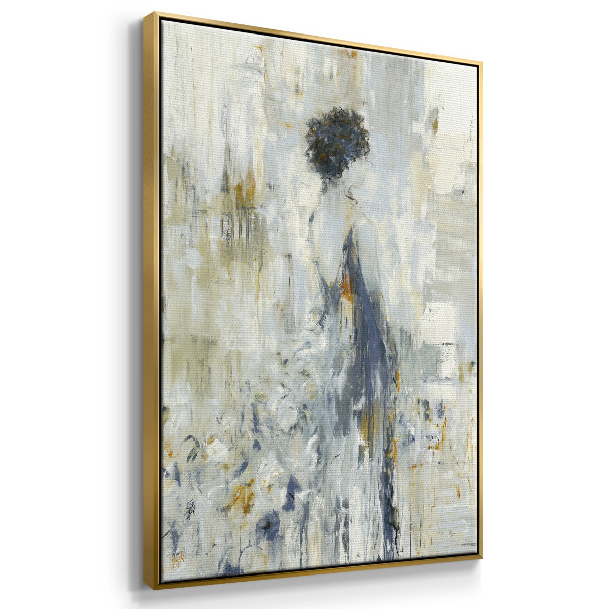 Fond Reflections - Floater Framed Canvas Print