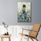 Fluid Beauty - Floater Framed Canvas Print