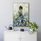 Fluid Beauty - Floater Framed Canvas Print
